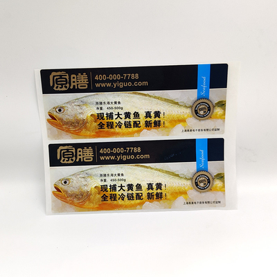 Giấy tổng hợp Nhãn bao bì mật ong Nhãn in kỹ thuật số Vinyl CMYK