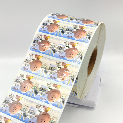 Dán nhãn mờ tự dính Giấy dán nhãn tổng hợp CMYK