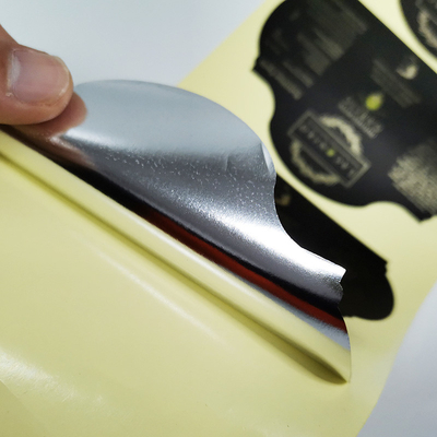 Matt Lamination Nhãn thực phẩm dính Dầu ô liu BOPP Nhãn dán Vinyl không thấm nước có thể in