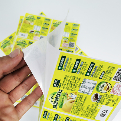 Nhãn dán thực phẩm Avery Dennison Nhãn in kỹ thuật số Pantone CMYK