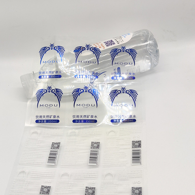 Nhãn chai nước giải khát Holographic Màng BOPP Nhãn chai trong suốt