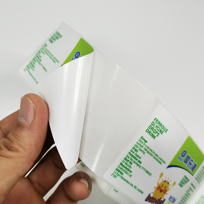 Nhãn ngành công nghiệp dược phẩm BOPP In nhãn chăm sóc sức khỏe Pantone