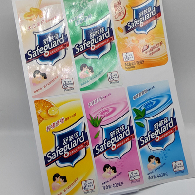 Nhãn Sản phẩm Hóa chất BOPP Nhãn PET Matte Pantone Hand Sanitizer