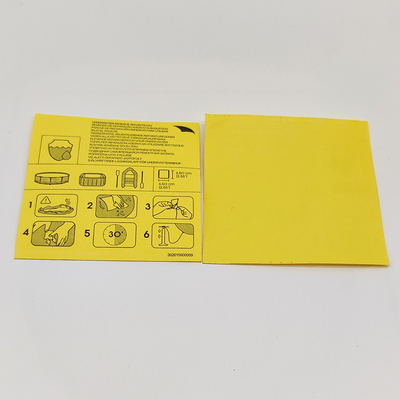 Bản vá sửa chữa bơm hơi đồ họa Hướng dẫn bản vá sửa chữa bể bơi PVC ngoài trời