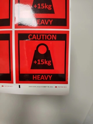 CMYK Digital Print Tech Product Identifying Stickers để xác định sản phẩm